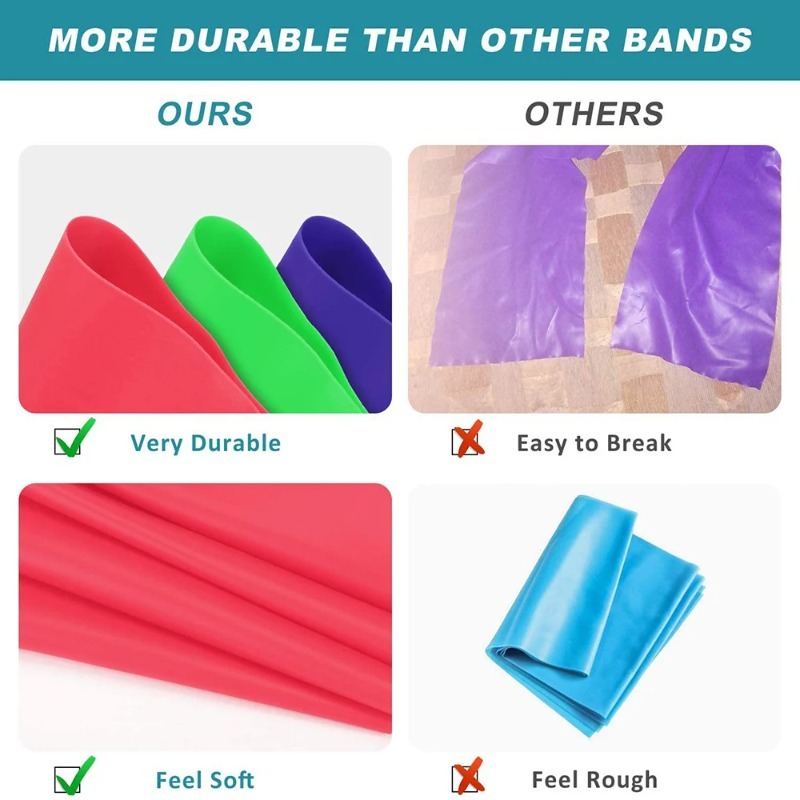 Natürliche Latex-Widerstandsbä – Home Gym Routine Bewertung und Preis