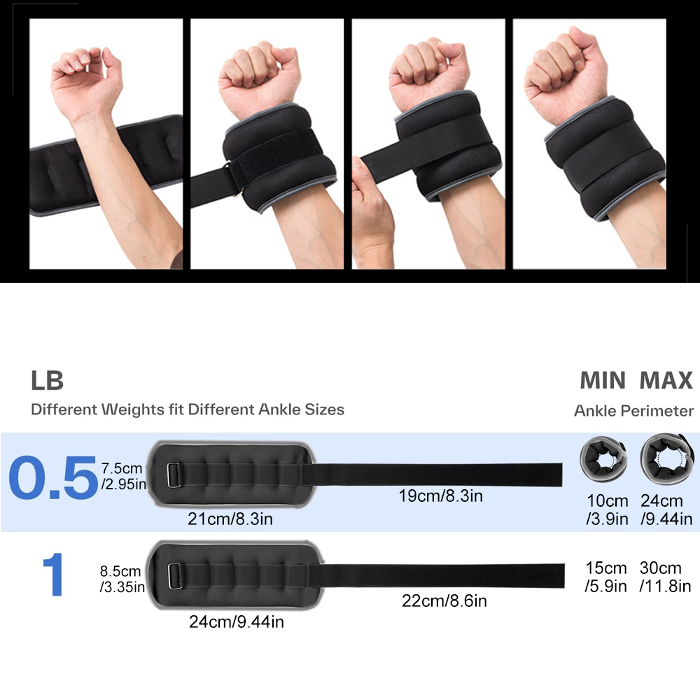 1 Paar Handgelenksgewichte, Kn – Leg Home Gym Workout Bewertung und Preis