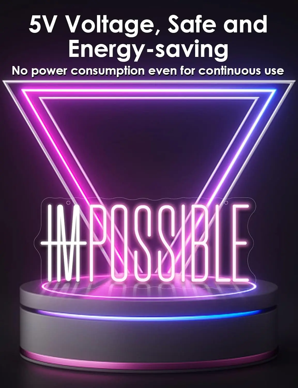 I'm Possible Neonschild Party  – Home Gym Neon Sign Bewertung und Preis