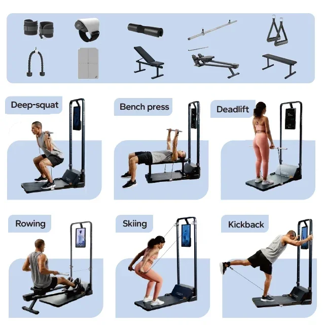 Integriertes All-in-One-Digita – All In One Gym Home Equipment Bewertung und Preis