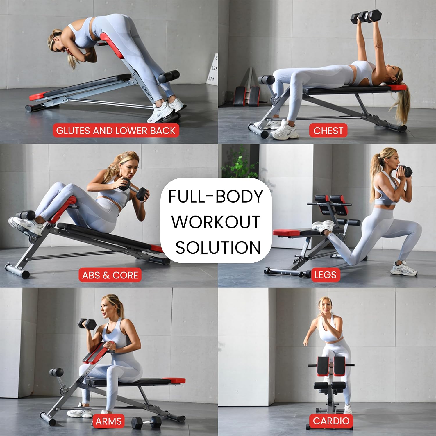 Multifunktionale Hantelbank fü – All In One Gym Home Equipment Bewertung und Preis